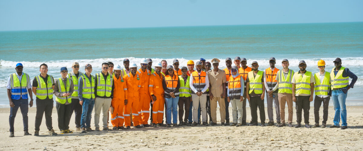 Visite du tracé onshore du Segment Nord